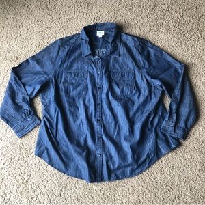 St. John’s Bay denim top